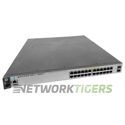 HPE J9573A 3800-24G-PoE+-2SFP+ 24x 1GB PoE+ RJ-45 2x 10GB SFP+ Switch