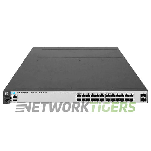 HPE J9575A 3800 Series 3800-24G-2SFP+ 24x 1GB RJ-45 2x 10GB SFP+ Switch