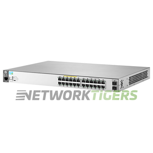 HPE Aruba J9854A 2530-48G-PoE+-2SFP+ 24x 1GB PoE+ RJ-45 2x 10GB SFP Switch