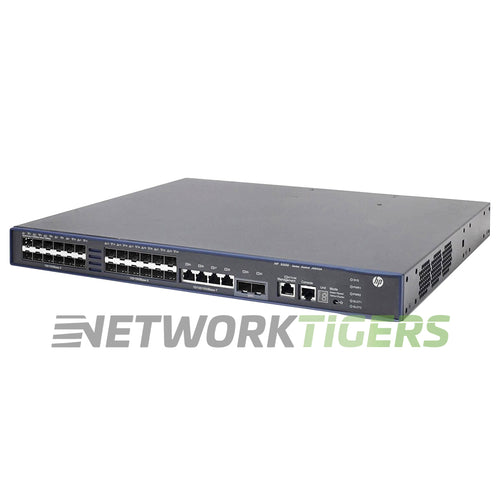 HPE JG543A 5500-24G-SFP 24x 1GB SFP 4x 1GB RJ-45 2x 10GB SFP+ Switch