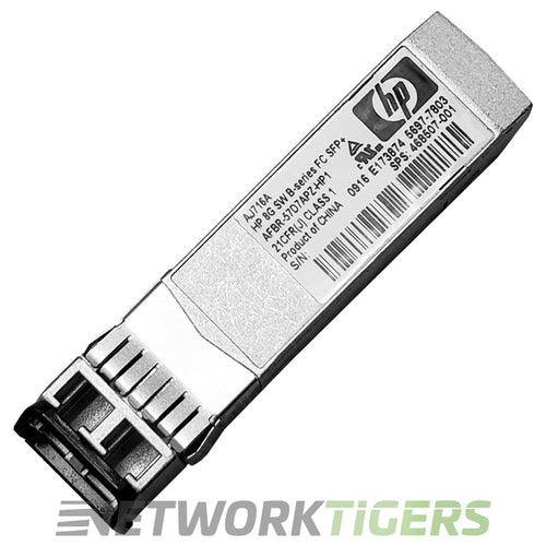 HPE AJ716A 8GB Fibre Channel LC MMF SFP+ Transceiver