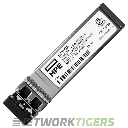 HPE E7Y09A 16GB Fibre Channel Short Wave Industrial Extended SFP+ Transceiver