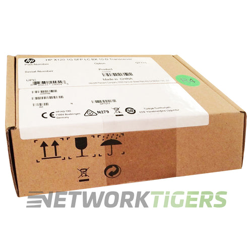 NEW HPE JD099B 1GB BASE-BX10-U 1310nm/1490nm BiDi SMF LC SFP Transceiver