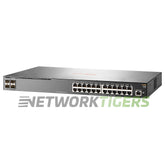 HPE Aruba JL263A 2930F 24x 1GB PoE+ RJ45 4x 10GB SFP+ (TAA) Switch product image 1