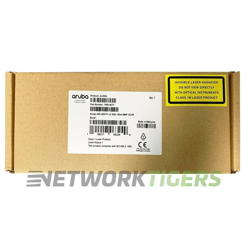 NEW HPE Aruba JL308A 40GB BASE-SR-BD 850nm BiDi MMF LC QSFP+ Transceiver