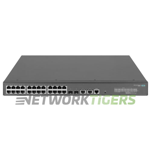 HPE JL823A FlexNetwork 5140 EI Series 24x 1GB PoE+ RJ45 2x 10GB SFP+ Switch