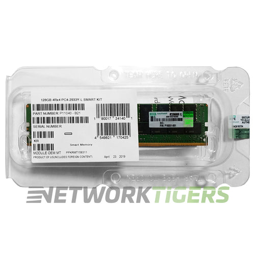 NEW HPE P11040-B21 DDR4-2933 CAS-24-21-21 Smart 128GB Quad Rank x4 Server Memory