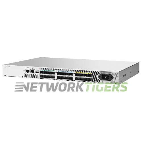 HPE Q1H70B B-Series SN3600B 32GB 24/8 Fibre Channel (8x Active) SAN Switch