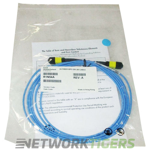 HPE R1N54A 24 Fiber MPO Single-mode 3m Cable