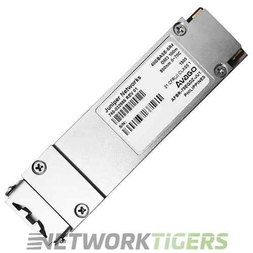 Juniper EX-QSFP-40GE-SR4 40GB BASE-SR4 850nm MMF QSFP+ Transceiver
