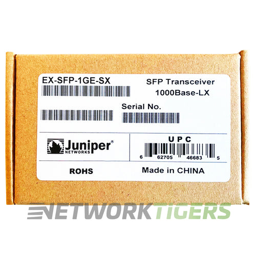 NEW Juniper EX-SFP-1GE-SX 1GB BASE-SX 850nm MMF LC SFP Transceiver
