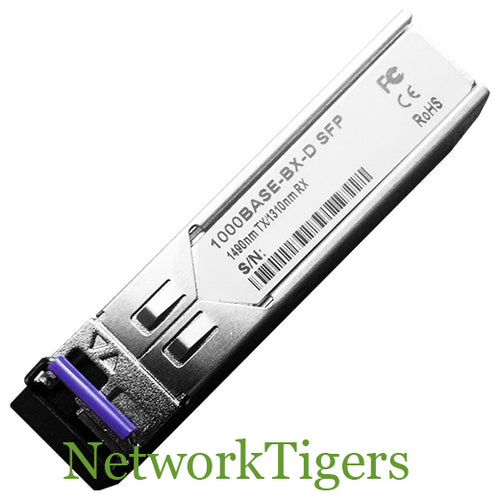 Juniper EX-SFP-GE10KT14R13 1GB BASE-BX TX 1490nm/RX 1310nm SMF SFP Transceiver