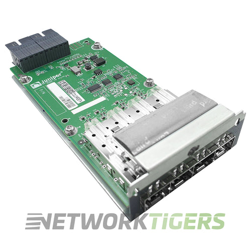Juniper Networks - expansion module - 10 Gigabit SFP+ / SFP (mini-GBIC) x 8  - EX-UM-8X8SFP - Modular Switches 