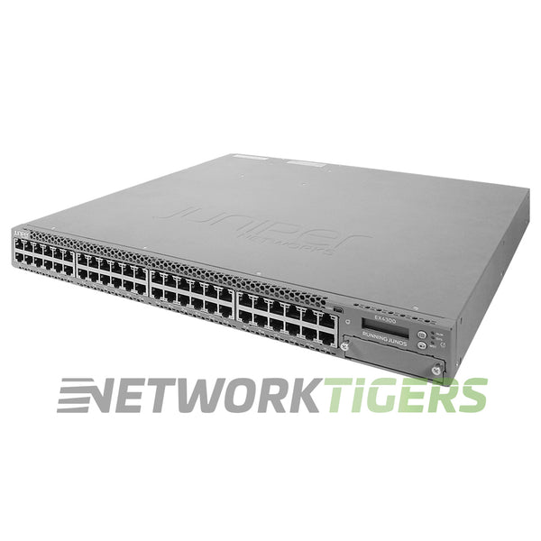 Juniper EX4300-48T 48x 1GB RJ45 4x 40GB QSFP+ Front-to-Back Airflow Switch