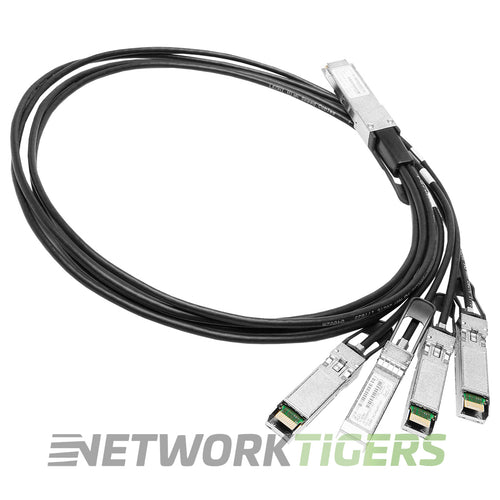 Juniper JNP-100G-4X25G-1M 1m 100 GB QSFP28 to 4x 25GB SFP+ Breakout Cable