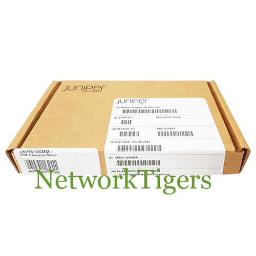 NEW Juniper JNP-QSFP-100G-LR4 100G QSFP28 LR4 SMF QSFP-100G Transceiver - NetworkTigers