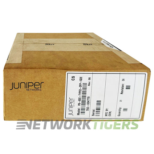 NEW Juniper PB-8GE-TYPE2-SFP-IQ2E 8x 1GB SFP IQ2E Type 2 PIC Router Module
