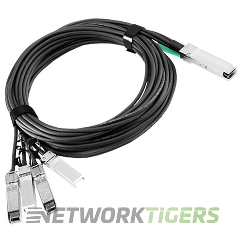 Juniper QFX-QSFP-DACBO-1M 1m 1x 40GB QSFP+ to 4x 10GB SFP+ DA Breakout Cable