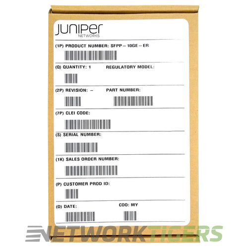 NEW Juniper SFPP-10GE-ER 10GB BASE-ER LC 1550nm SMF LC SFP+ Transceiver