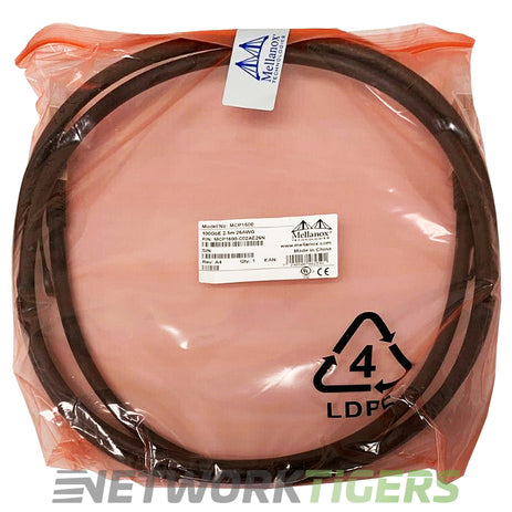 Nvidia Mellanox MCP1600-C02AE26N 2.5m 100GB QSFP28 Direct Attach Copper Cable
