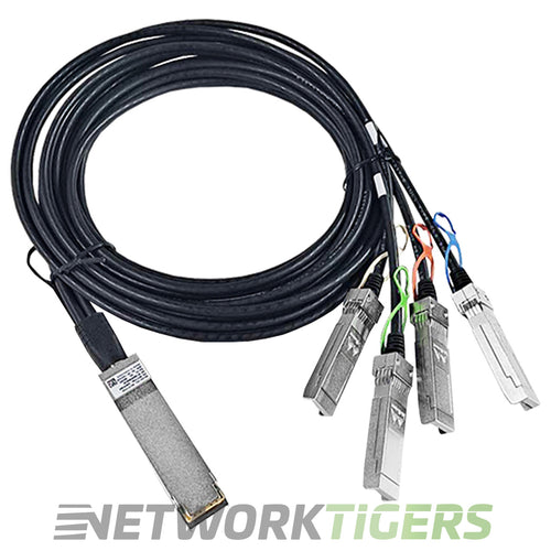 Nvidia Mellanox MCP7F00-A002R30N 2m 1m 100GB QSFP28 to 4x SFP28 Breakout Cable