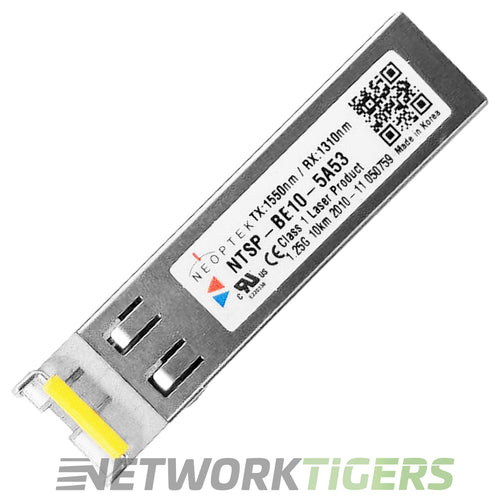 NEOPTEK NTSP-BE10-5A53 10KM 1550Tx/1310Rx Optical Single Strand SFP Transceiver