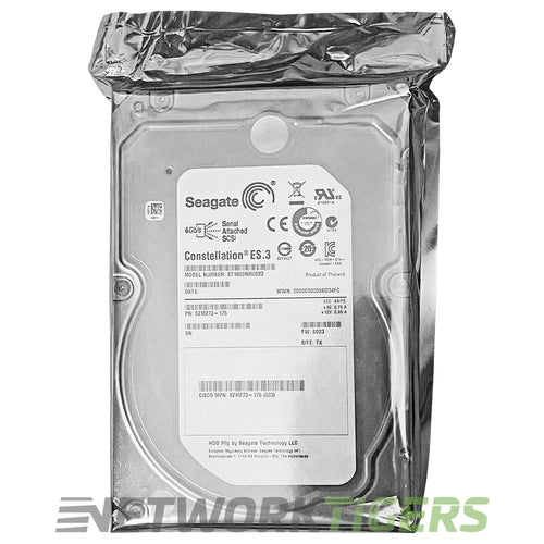 NEW Seagate ST1000NM0023 SAS HDD 1TB 3.5 Inch 7200 RPM Hard Drive