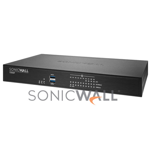NEW SonicWall TZ600P 01-SSC-0028 1.9 Gbps 10x 1GB RJ45 (4x PoE+) Firewall