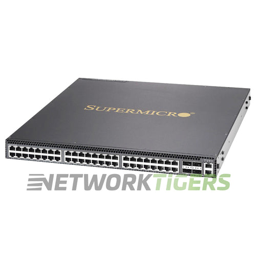 SuperMicro SSE-X3348T 48x 10GB Copper 4x 40GB QSFP+ 2x 1GB RJ-45 Switch