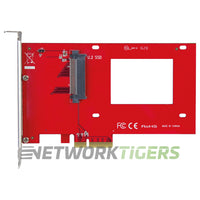 StarTech PEX4SFF8639 U.2 to PCIe Adapter for 2.5 inch U.2 NVMe SSD SFF