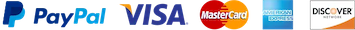 Accepts PayPal and Major Credit Cards